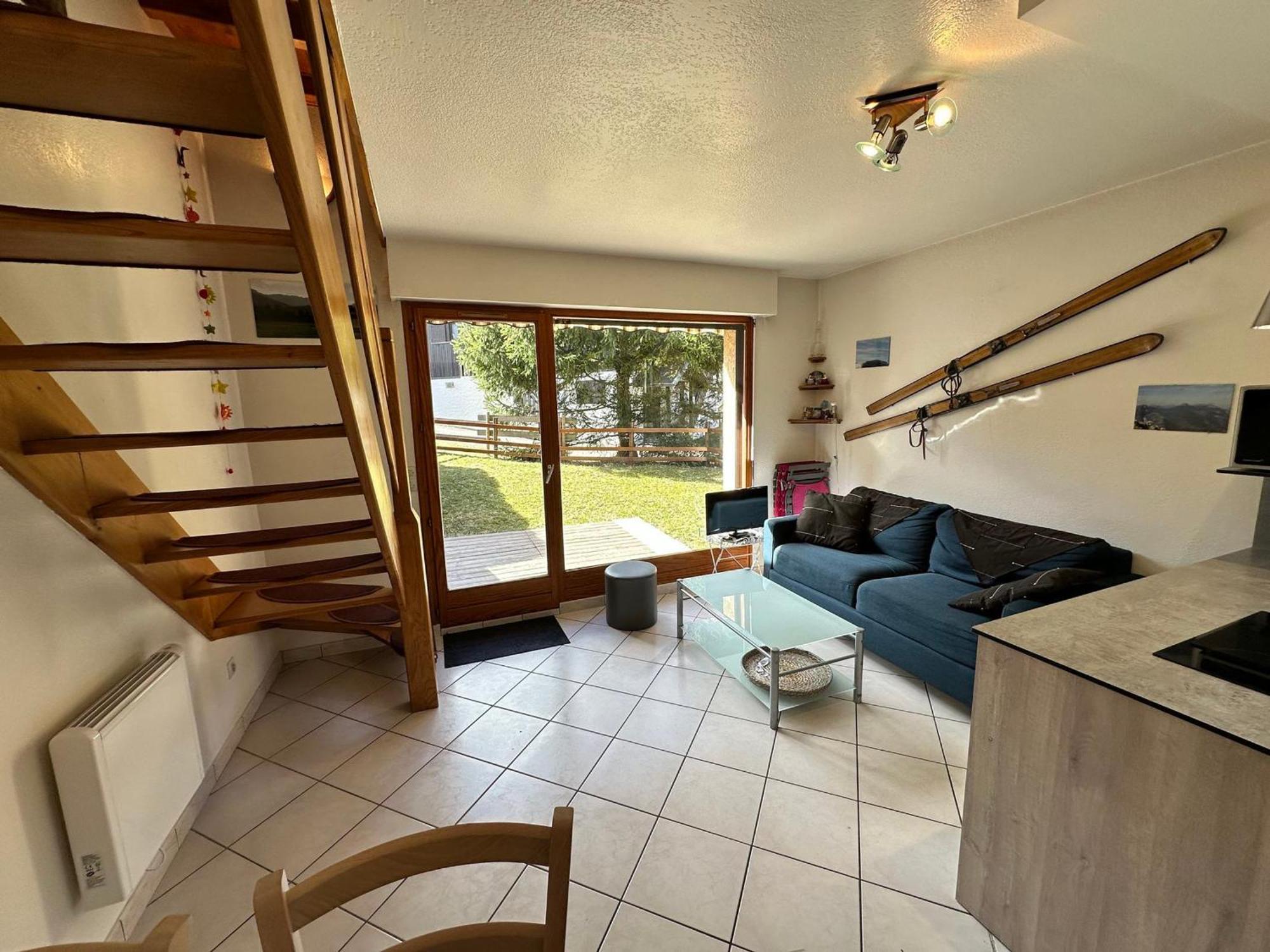 Charmant Duplex De 45M², 2 Chambres, Jardin, Garage, Villard-De-Lans - Fr-1-515-51 Villard-de-Lans Exterior foto